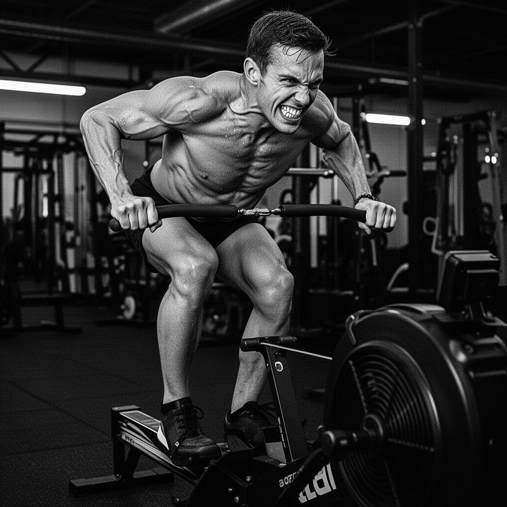 Hard Gym Sessions — Sled, ski erg, row, assault bike